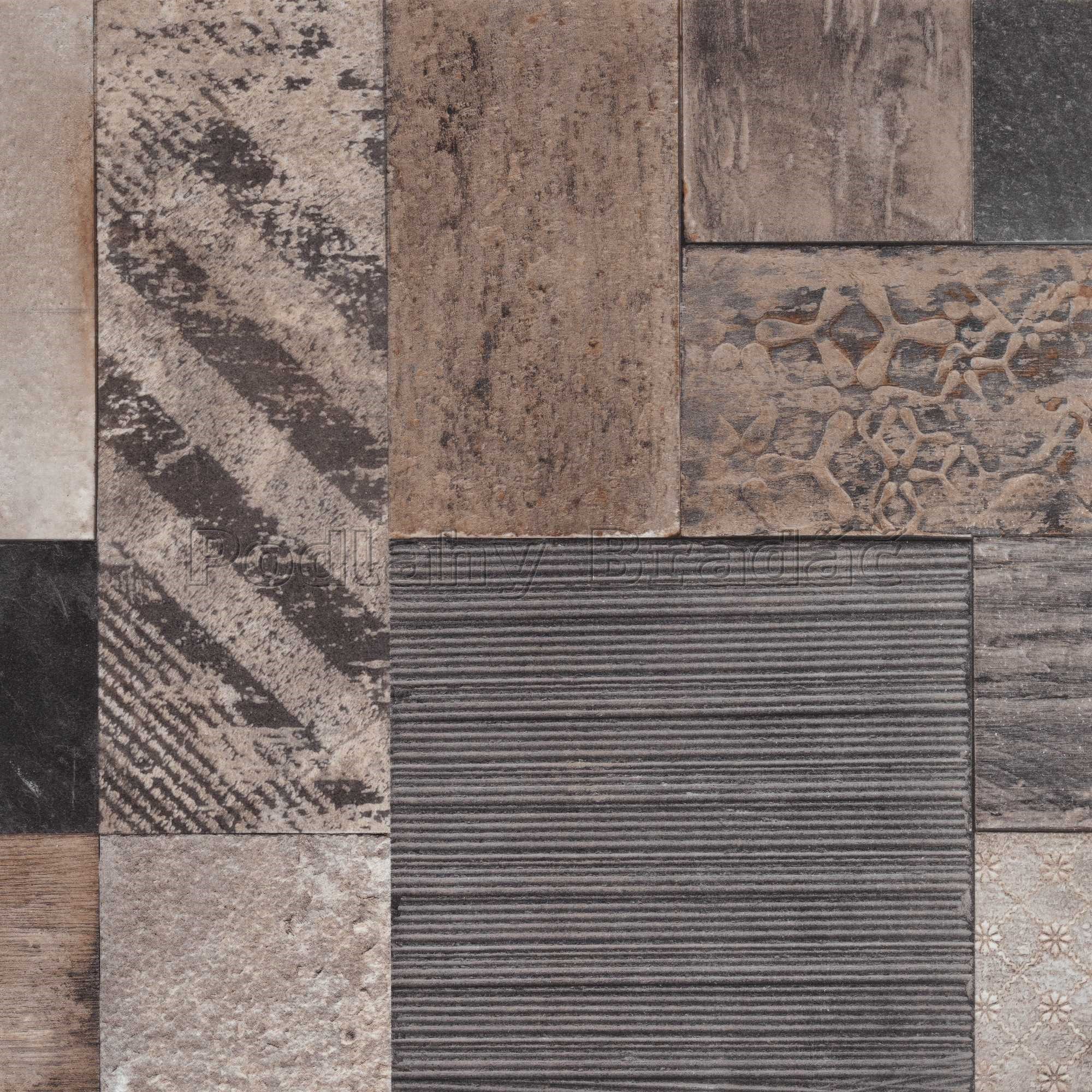 Pvc Gerflor HQR Medley brown 1990